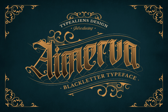 Aimerva: Vintage Font for Craft Creators