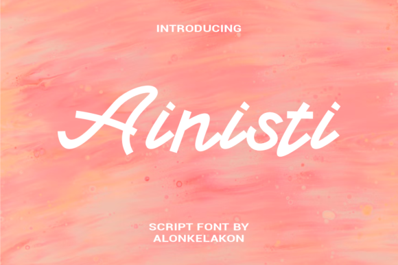 Ainisti: A Vintage Script Font for Thoughtful Editorial Design