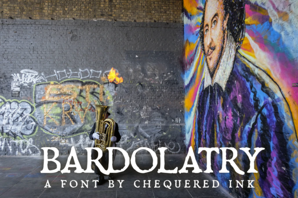 Bardolatry: A Vintage Display Font