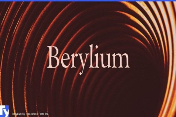 Berylium: A Font That Elevates Small Business Branding