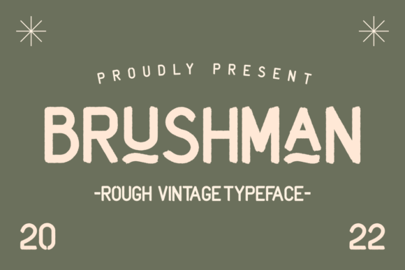 Brushman Font for Handmade Creations