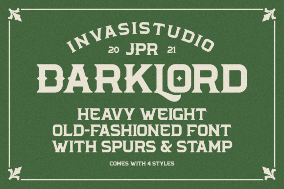Darkloard: A Bold Font for Business
