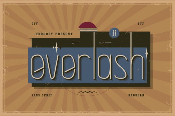 Everlash: A Vintage Sans Serif for Modern Campaigns