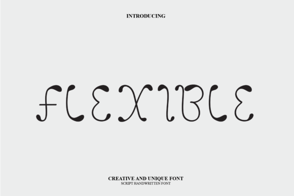 Flexible: A Handwritten Font That Feels Like Home