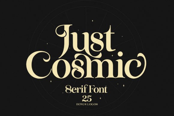 Just Cosmic: A Magical Serif Font