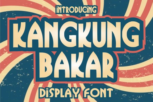 Kangkung Bakar Font for Web Design