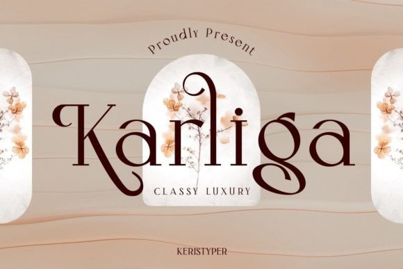 Karliga: A Modern Vintage Serif Font