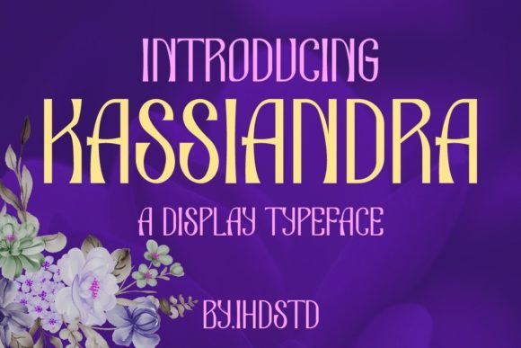 Kassiandra: A Vintage Sans Serif
