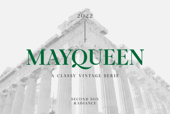 Mayqueen: A Timeless Serif for Elegant Design