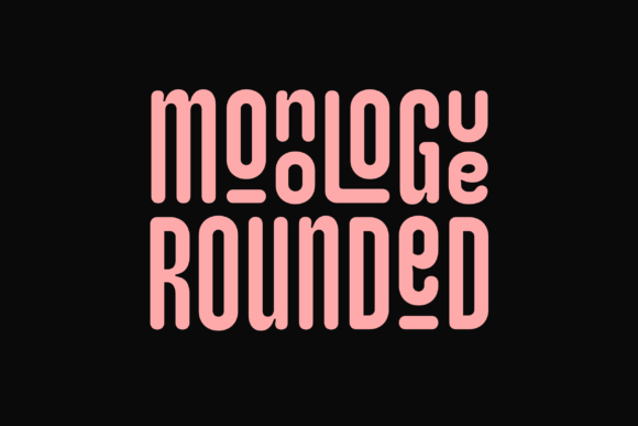 Monologue Rounded: A Vintage Sans Serif for Modern Marketing