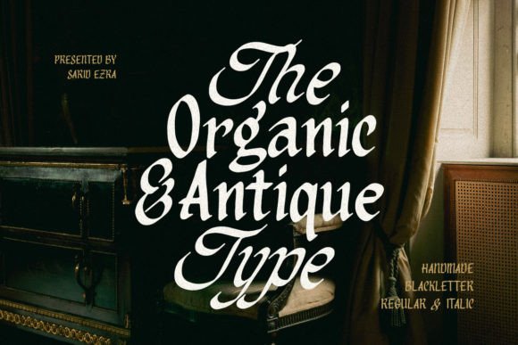 Organic Antique Font Review