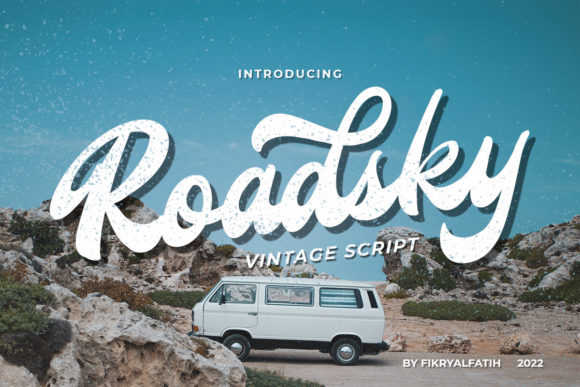 Roadsky Script Font for Small Business Branding