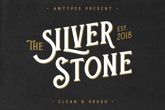 Silver Stone Font for Web Design
