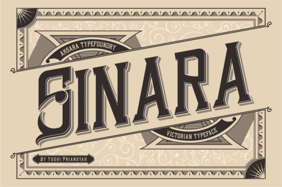 SINARA: A Victorian Blackletter Typeface for Editorial Impact