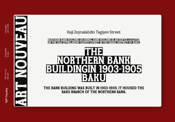 TA Bankslab Art Nouveau: A Strategic Slab Serif for Scroll-Stopping Campaigns