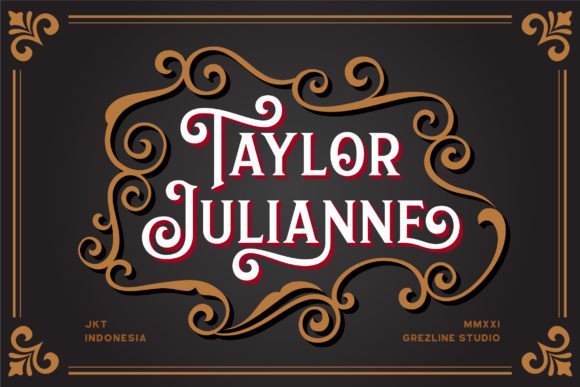 Taylor Julianne: Bold Serif for Branding