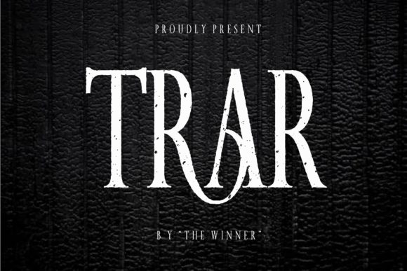 Trar: A Vintage Serif Font for Business