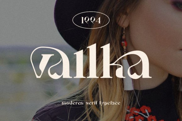 Vallka: A Stylish Serif Font