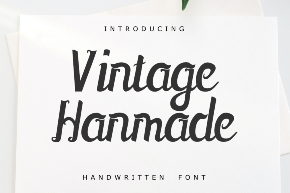 Vintage Hanmade Font Review
