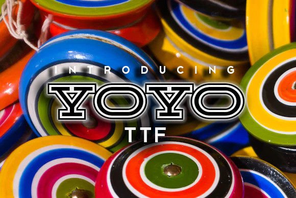 Yoyo Font: Bold and Readable