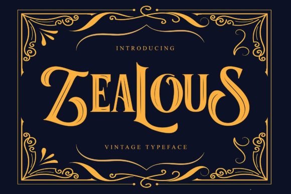 Zealous: A Serif Font for Creative Campaigns
